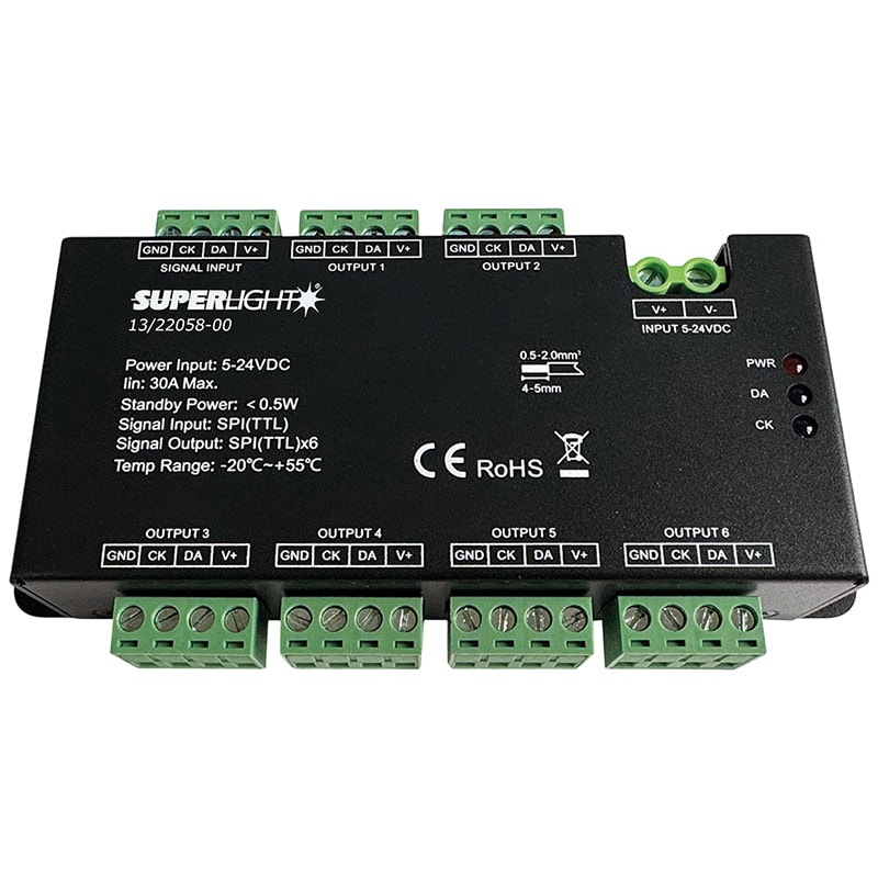 ELCART DISTRIBUTION - ERT132205800 SPI SPLITTER 6 CANALI