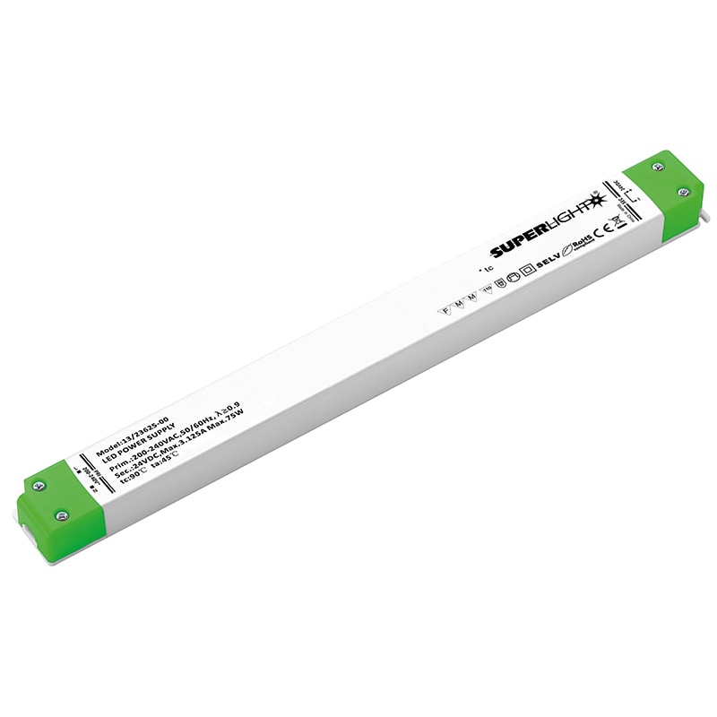 ELCART DISTRIBUTION - ERT132359500 LED DRIVER 60W 24VCC SLIM LINEARE