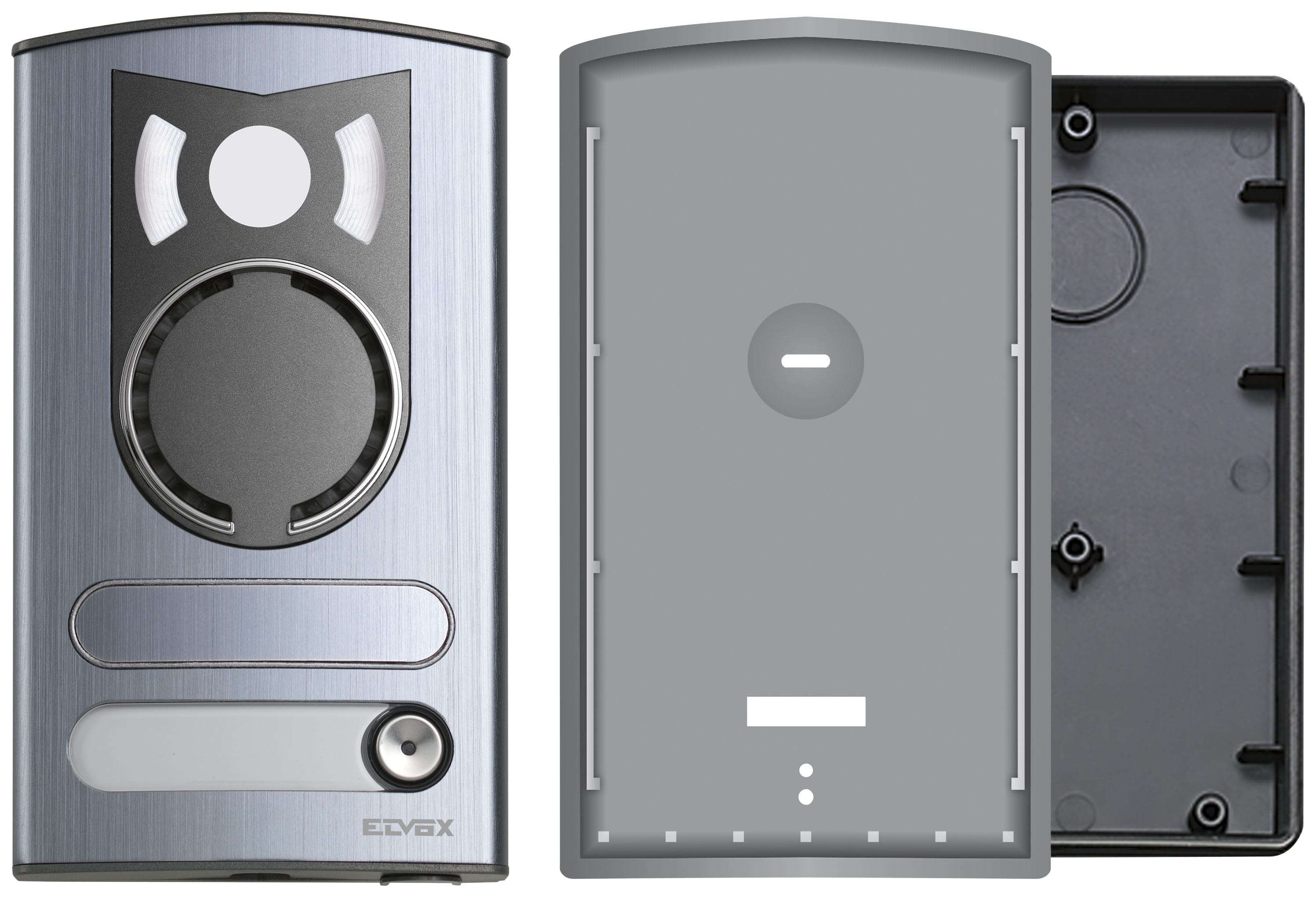 VIMAR SPA - VIW13K1 PLACCA A/V 1 TASTO ALLUMINIO