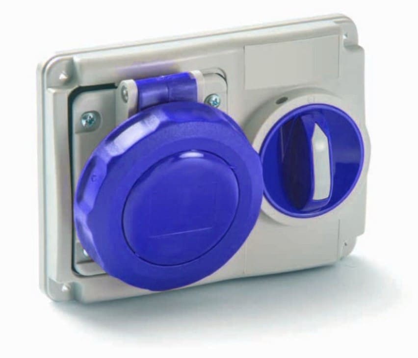 ROSI MATERIALE ELETT - RCO14.3232B6-I PRESE BLOCCATE INCASSO IP67 3P 32A 220V