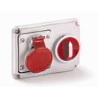 ROSI MATERIALE ELETT - RCO14.3314R6-I PRESE BLOCCATE DA INCASSO IP44 4P 16A 38