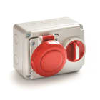 ROSI MATERIALE ELETT - RCO14.3316R6 PRESE BLOCCATE CON FONDO IP67 4P 16A 380