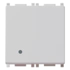 VIMAR SPA - VIW14000.2.SL Interruttore 1P 10AX 2M Silver