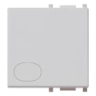 VIMAR SPA - VIW14022.G.SL TASTO 2M NEUTRO PERSONALIZZABILE SILVER