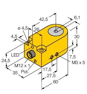 TURCK BANNER SRL - TUK14037 BI6R-W30-DAN6X-H1141