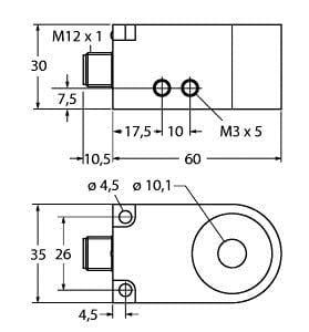 TURCK BANNER SRL - TUK14038 BI10R-W30-DAP6X-H1141