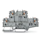 WAGO ITALIA SRL - WAG2202-2701 MORSETTO A DUE PIANI CON MORSETTO PASSAN
