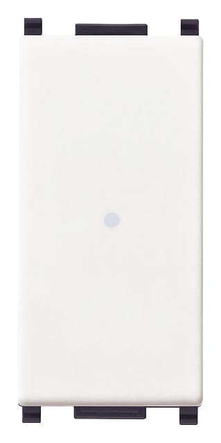 VIMAR SPA - VIW14108 PULSANTE 1P NO 10A ASSIALE BIANCO