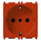 VIMAR SPA - VIW14209.R PRESA 2P+T 16A P30 ROSSO