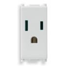 VIMAR SPA - VIW14242 Presa SICURY 2P+T 15A USA+SASO bianco