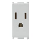 VIMAR SPA - VIW14245.SL PRESA 2P+T 15A USA+SASO SILVER