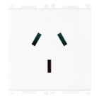 VIMAR SPA - VIW14261 PRESA SICURY 2P+T 10A AUSTRALIA BIANCO