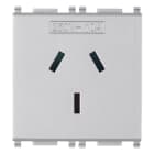 VIMAR SPA - VIW14261.SL Presa SICURY 2P+T 10A Australia Silver