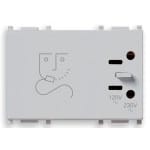 VIMAR SPA - VIW14290.SL PRESA PER RASOIO 230V SILVER