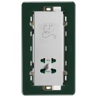 VIMAR SPA - VIW14291.SL Presa per rasoio verticale 230V Silver