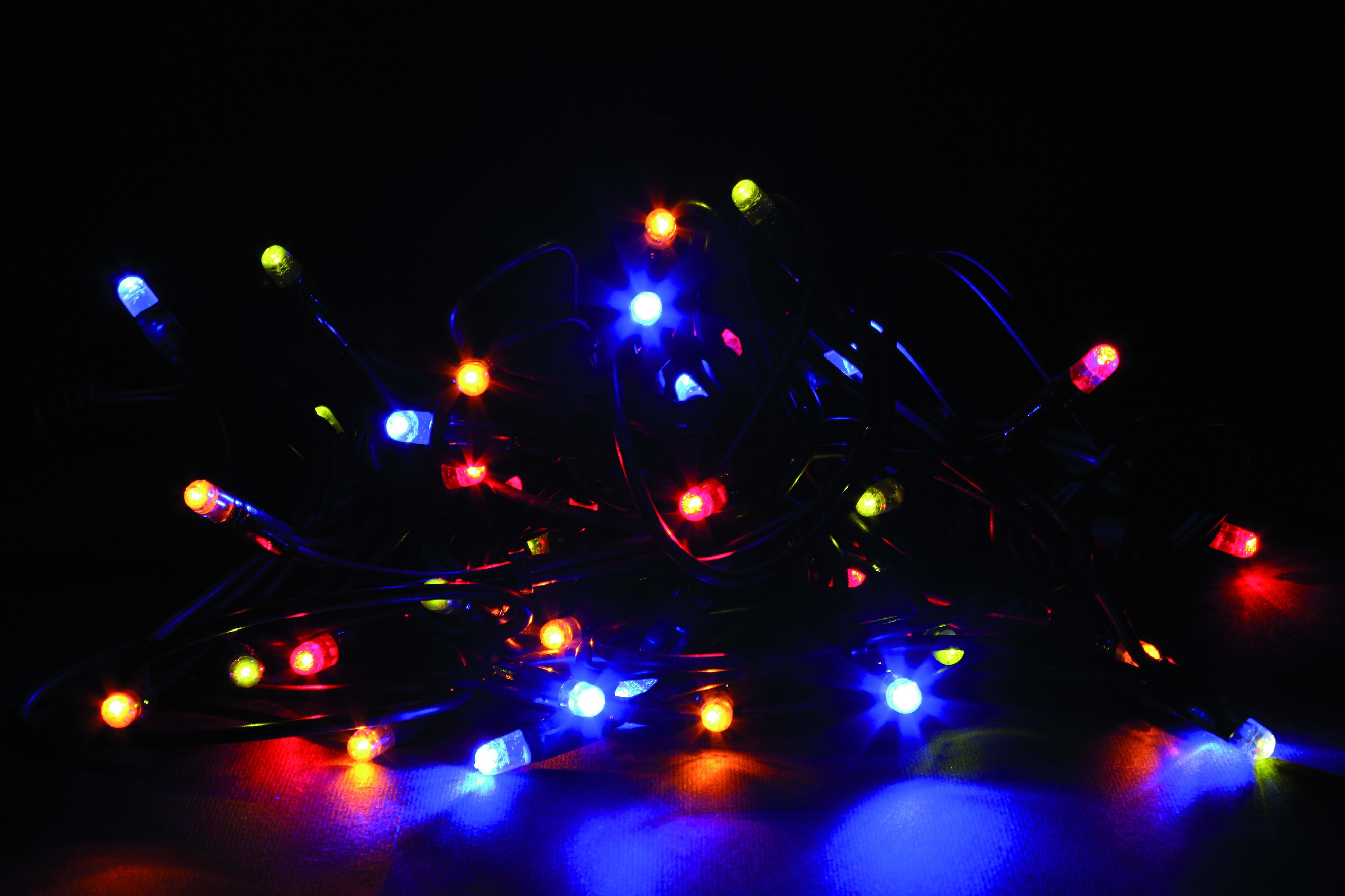 GIOCOPLAST NATALE SP - GCP14309780 40 LUCCIOLONE A LED MULTI PROLUNGABILE