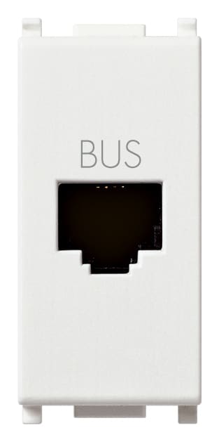 VIMAR SPA - VIW14329 PRESA RJ11 SPECIALE PER BUS BIANCO