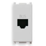 VIMAR SPA - VIW14329.SL PRESA RJ11 SPECIALE PER BUS SILVER