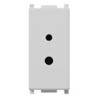 VIMAR SPA - VIW14331.SL Presa polarizzata 2P 6A 24V SELV Silver