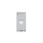 VIMAR SPA - VIW14338.C.SL Adattatore RJ45 AMP Avaya Silver