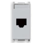 VIMAR SPA - VIW14339.4.SL Presa RJ45 Netsafe Cat5e UTP 110 Silver