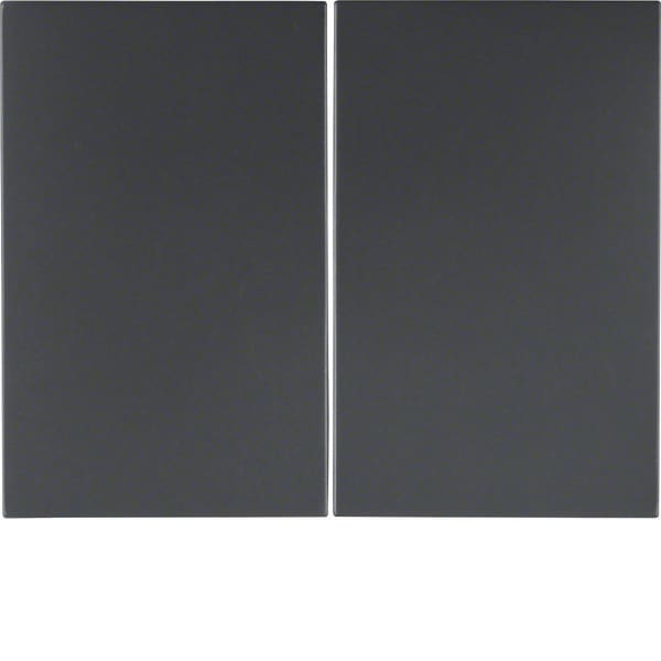 BERKER - BRK14357006 BILANC.DOPPIO K1 ANTRACITE OPACO, VERN.