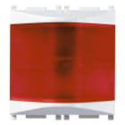 VIMAR SPA - VIW14387.R SPIA PRISMATICA ROSSO BIANCO