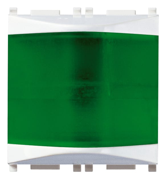 VIMAR SPA - VIW14387.V SPIA PRISMATICA VERDE BIANCO