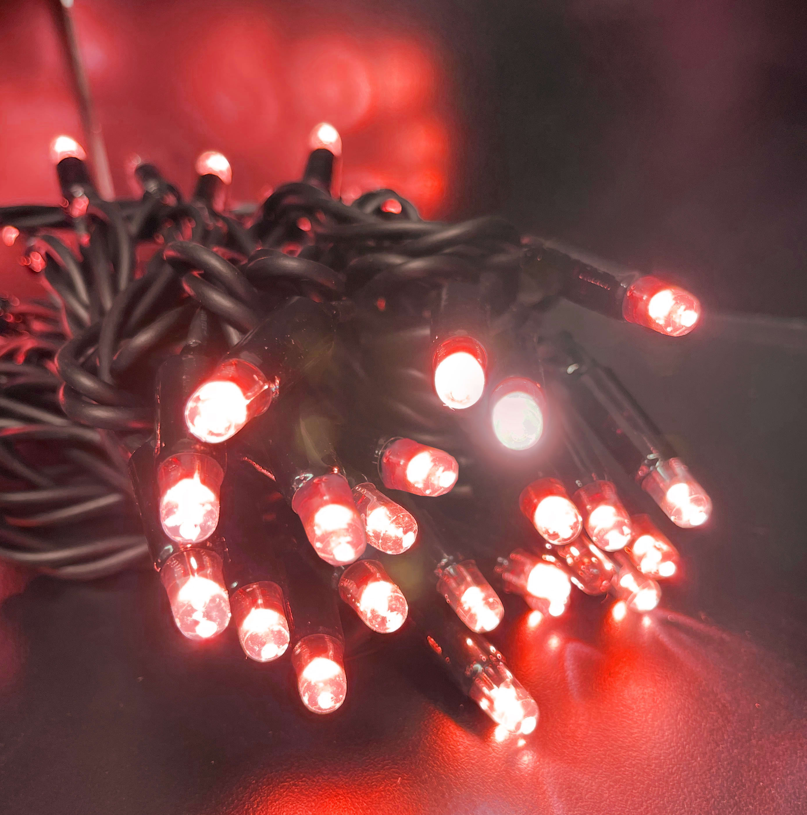 GIOCOPLAST NATALE SP - GCP14322388 100 LUCC. LED ROSSE L.FISSA 10M CON C.SC