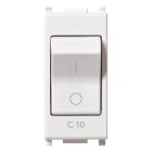 VIMAR SPA - VIW14404.10 INTERRUTTORE MT 1P C10 120-230V BIANCO