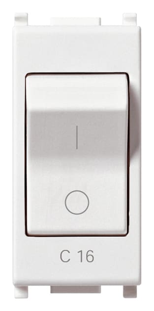 VIMAR SPA - VIW14404.16 INTERRUTTORE MT 1P C16 120-230V BIANCO