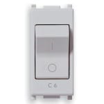 VIMAR SPA - VIW14405.06.SL INTERRUTTORE MT 1P+N C6 120-230V SILVER
