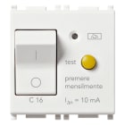 VIMAR SPA - VIW14411.16 INTERRUTTORE MTDIFF.1P+N C16 10MA BIANCO