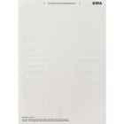 GIRA - GIR145700 FOGLIO DICITURE 62,8 X 6,8 MM ACCESSORI
