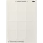 GIRA - GGI145800 FOGLI TARGHETTE 62 X 62 MM