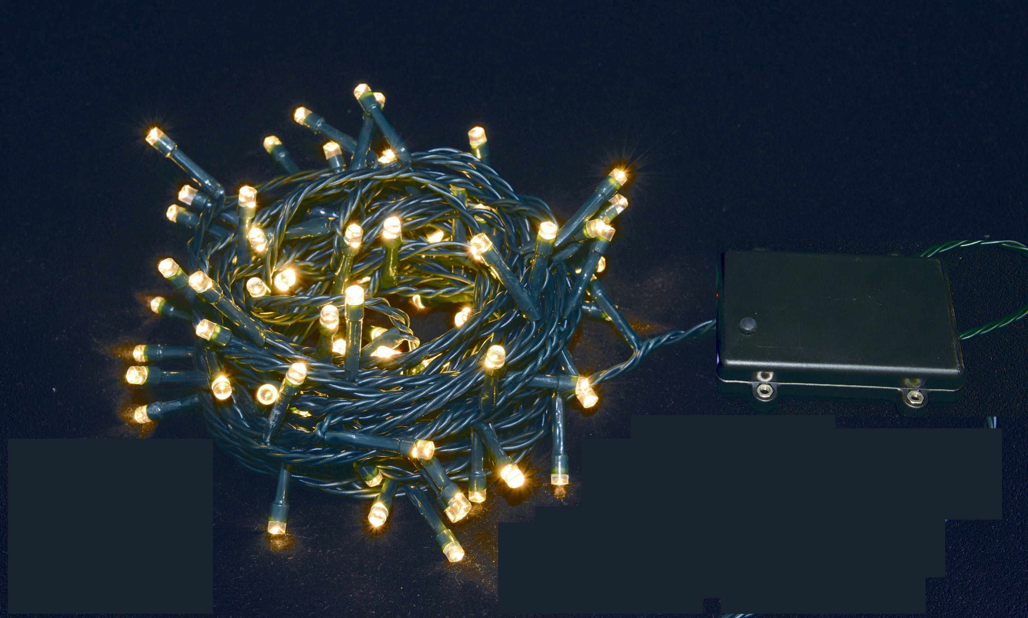 GIOCOPLAST NATALE SP - GCP14615448 160 MINILUCCIOLE LED B.CALDO A BATTERIA