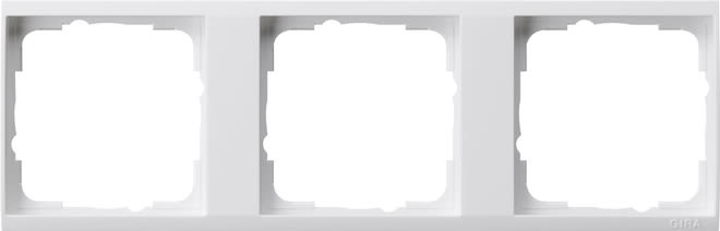 GIRA - GIR1463723 PLACCA INTERM. 3-M GIRA EVENT CLEAR BNC