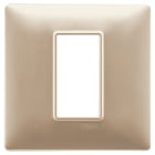 VIMAR SPA - VIW14641.22 PLACCA 1M CHAMPAGNE OPACO
