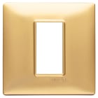 VIMAR SPA - VIW14641.25 PLACCA 1M ORO OPACO