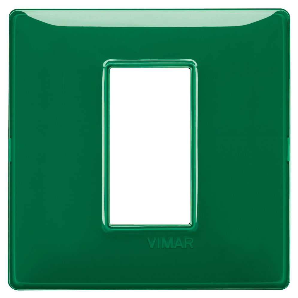 VIMAR SPA - VIW14641.47 PLACCA 1M REFLEX SMERALDO