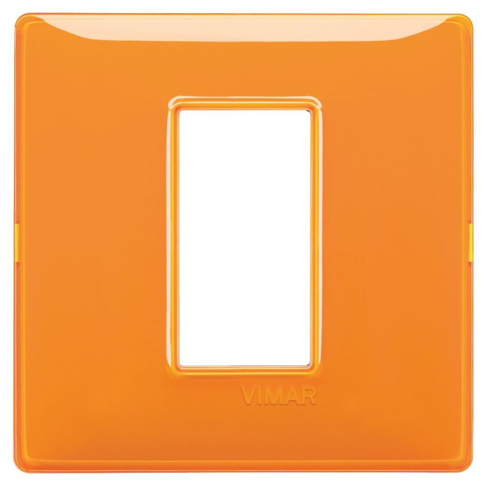 VIMAR SPA - VIW14641.48 PLACCA 1M REFLEX ARANCIO