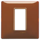 VIMAR SPA - VIW14641.49 Placca 1M Reflex tabacco