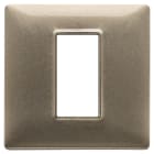 VIMAR SPA - VIW14641.70 PLACCA 1M BRONZO METALLIZZATO