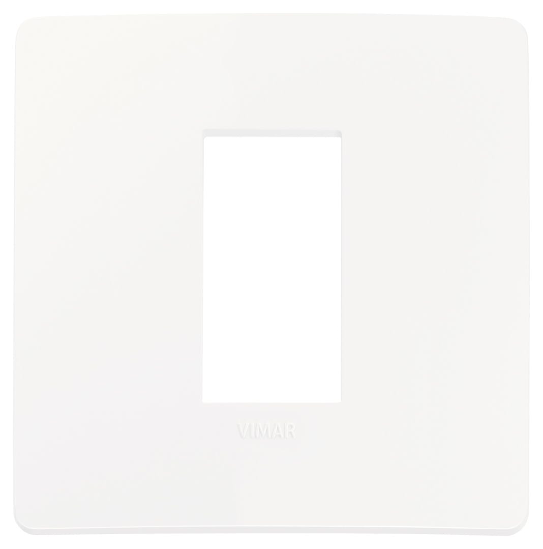 VIMAR SPA - VIW14641U.11 PLACCA PLANA UP 1M BIANCO MATT