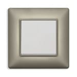 VIMAR SPA - VIW14642.74 PLACCA 2M NICHEL PERLATO