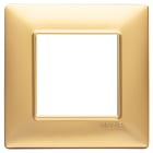 VIMAR SPA - VIW14642.25 PLACCA 2M ORO OPACO