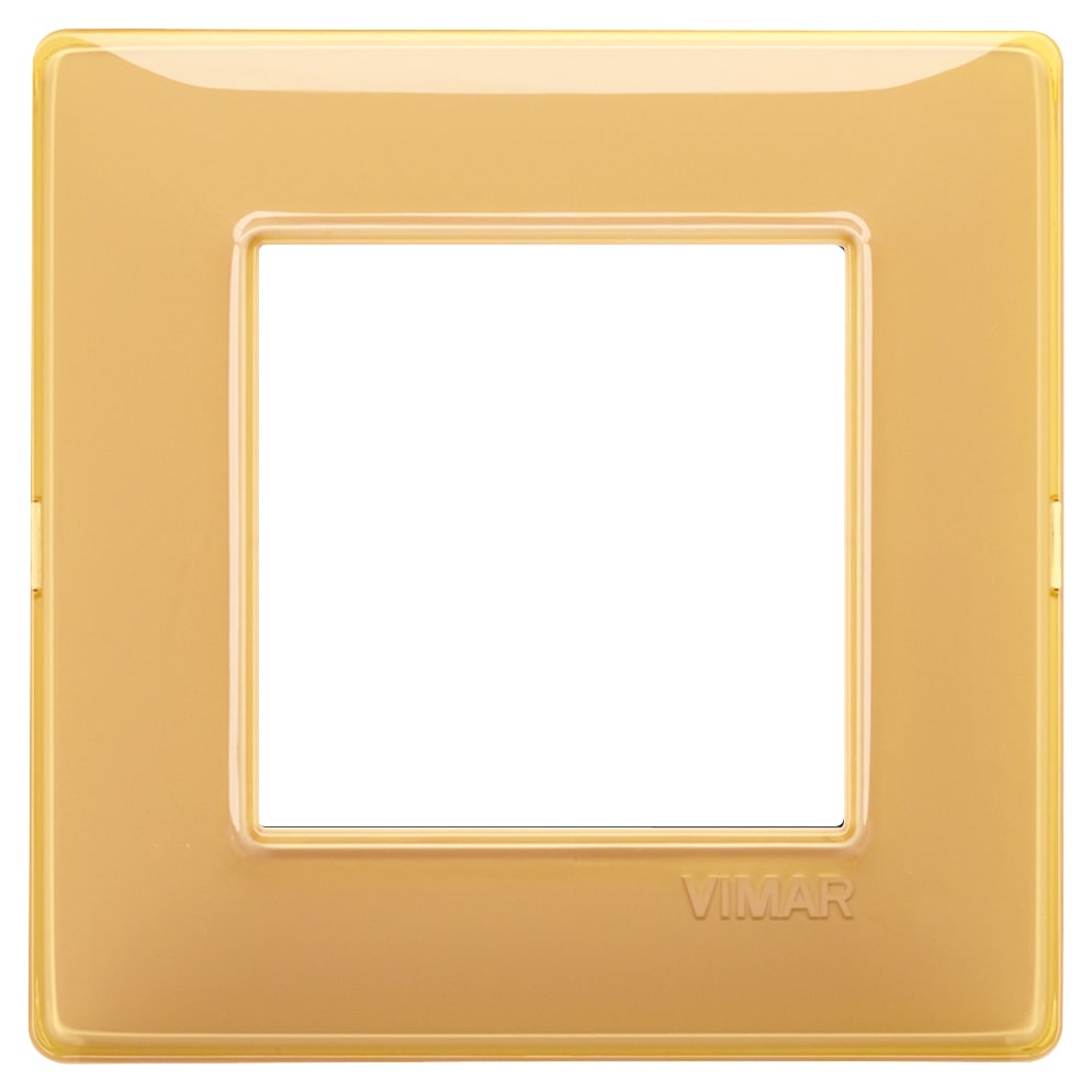 VIMAR SPA - VIW14642.43 PLACCA 2M REFLEX AMBRA