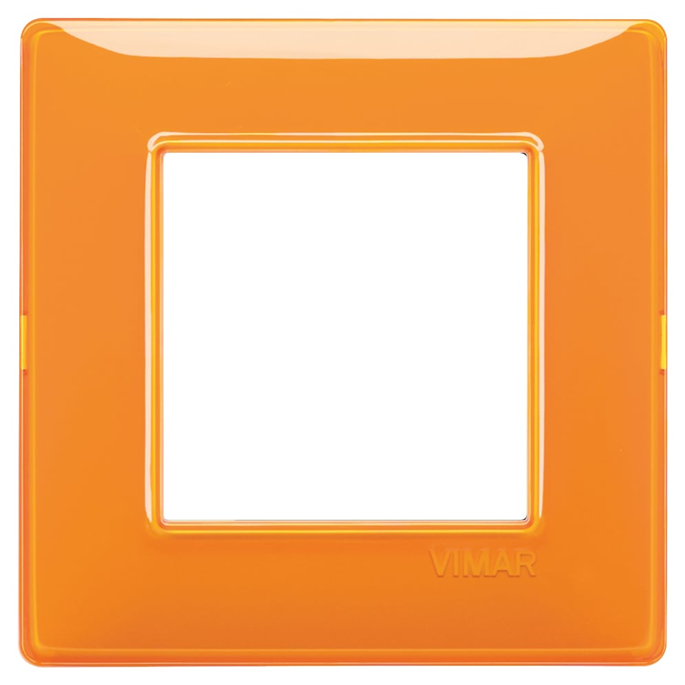 VIMAR SPA - VIW14642.48 PLACCA 2M REFLEX ARANCIO