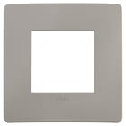 VIMAR SPA - VIW14642U.14 PLACCA PLANA UP 2M GRIGIO CEMENTO MATT