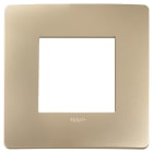 VIMAR SPA - VIW14642U.31 PLACCA PLANA UP 2M CHAMPAGNE